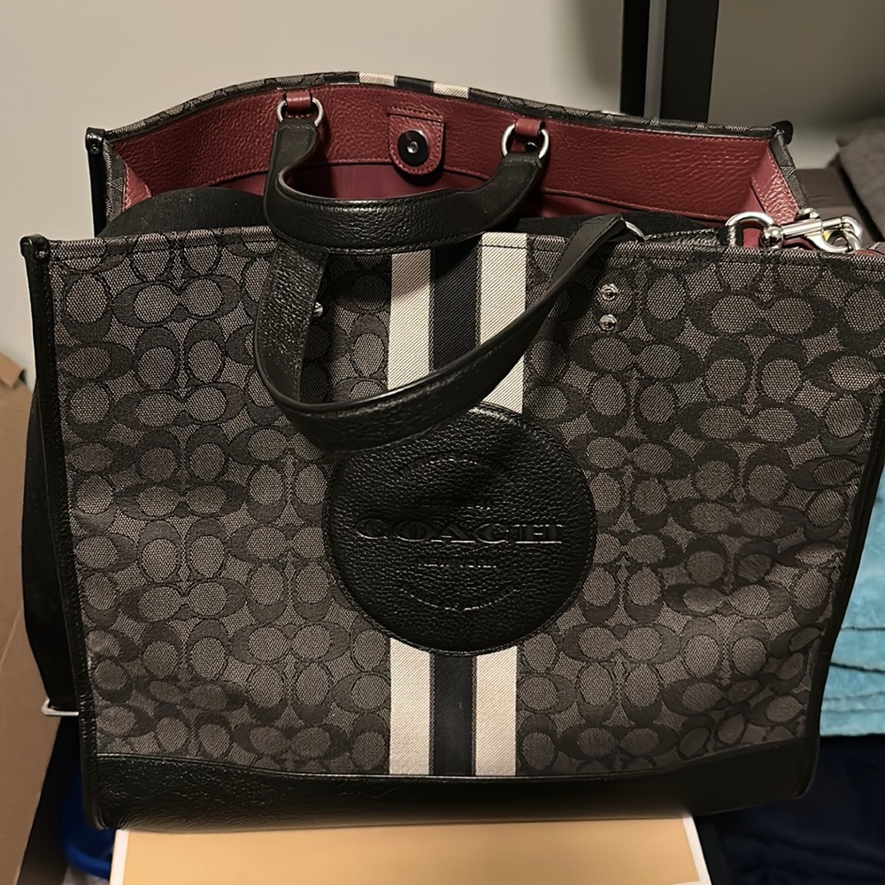 Large Coach tote bag